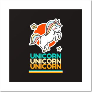 Unicorn lover gift Posters and Art